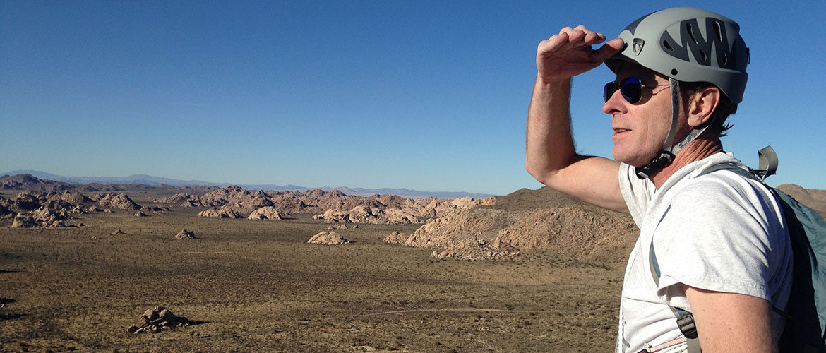 views from saddle rocks first summit in Joshua Tree National Park