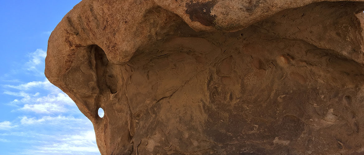 The Creature's Eye in Joshua Tree National Park