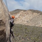 woman climber in Joshua Tree National Park