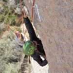 woman climber in Joshua Tree National Park