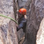 woman climber in Joshua Tree National Park